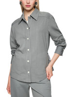 Marccain Sports Gestreepte overhemdjas