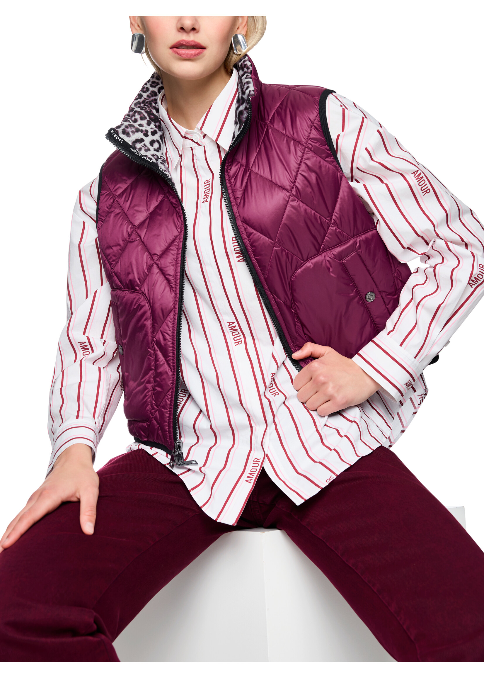 Marccain Sports Vest AS 37.02 W24 293