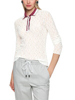Marccain Sports Poloshirt met kant