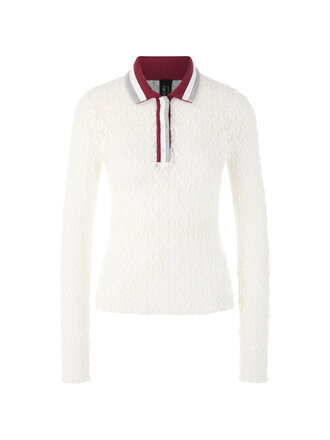 Marccain Sports Poloshirt met kant