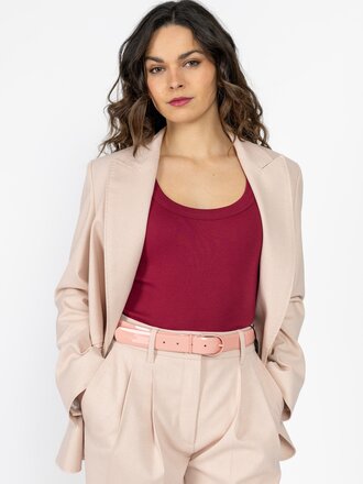 Marccain Sports Basic top van stretchkatoen