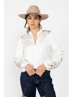 Blouse van viscosemix