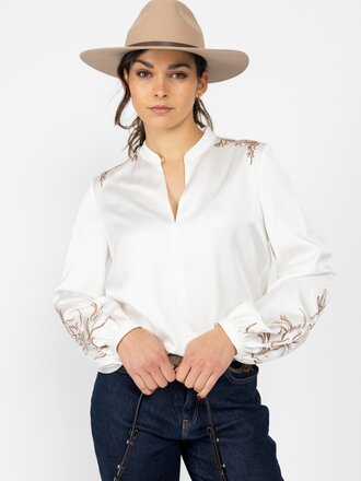 Blouse van viscosemix