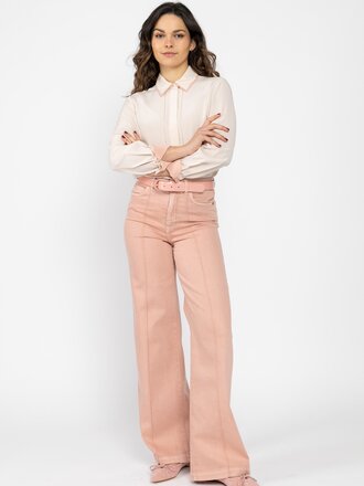 Jeans WARRI Wide Fit met straskoord
