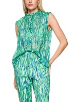 Vrouwelijke top met ruches