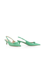 Elegante leren pumps met slingback