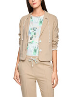 Marccain Sports Sportieve blazer met streepjesdetails