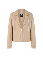 Marccain Sports Sportieve blazer met streepjesdetails