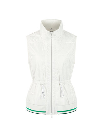 Marccain Sports Gewatteerd vest met hartjesprint