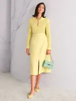 Geribbelde cardigan van viscosestretch