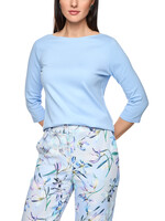 T-shirt met boothals