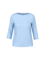 T-shirt met boothals