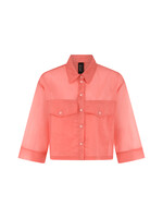 Marccain Sports Transparante overhemdblouse