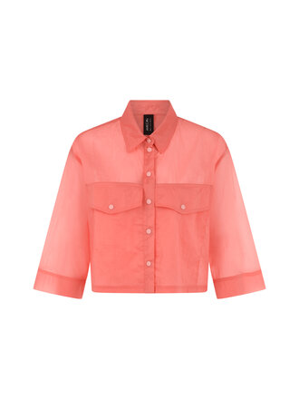 Marccain Sports Transparante overhemdblouse