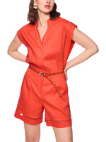 Zomerse overall van een linnenmix