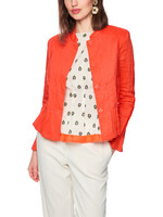 Vrouwelijk jasje met biesversiering