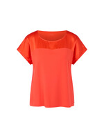 Shirt van zijden jersey