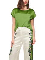 Shirt van zijden jersey