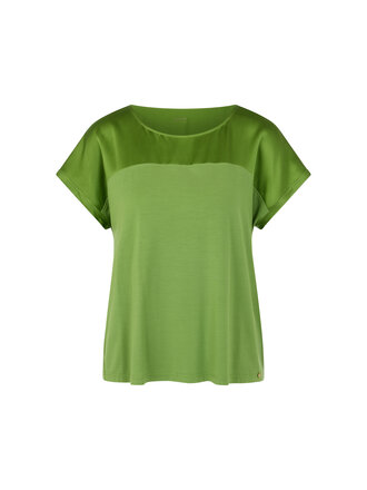 Shirt van zijden jersey
