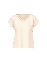 Shirt met katoenen voile