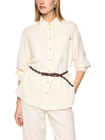 Blouse met structuurpatroon