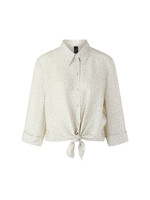 Blouse met knoopdetail
