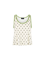 Bedrukte top Knitted in Germany