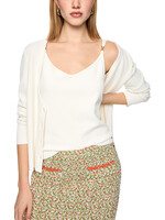 Gebreide top “Rethink Together”