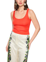 Basic top van stretchkatoen