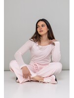 Marccain Sports Geribbeld shirt met lange mouwen