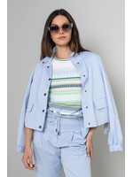 Marccain Sports Fijn gebreide trui met jacquardpatroon