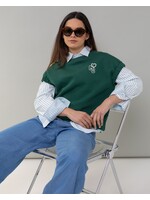 Marccain Sports Wijd shirt van stretchkatoen