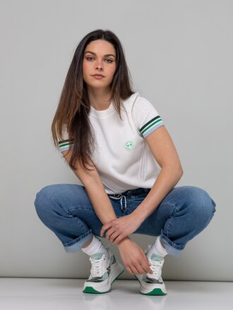 Marccain Sports Trui met korte mouwen “Rethink Together”