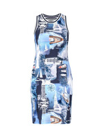 Marccain Sports Jurk met maritieme print