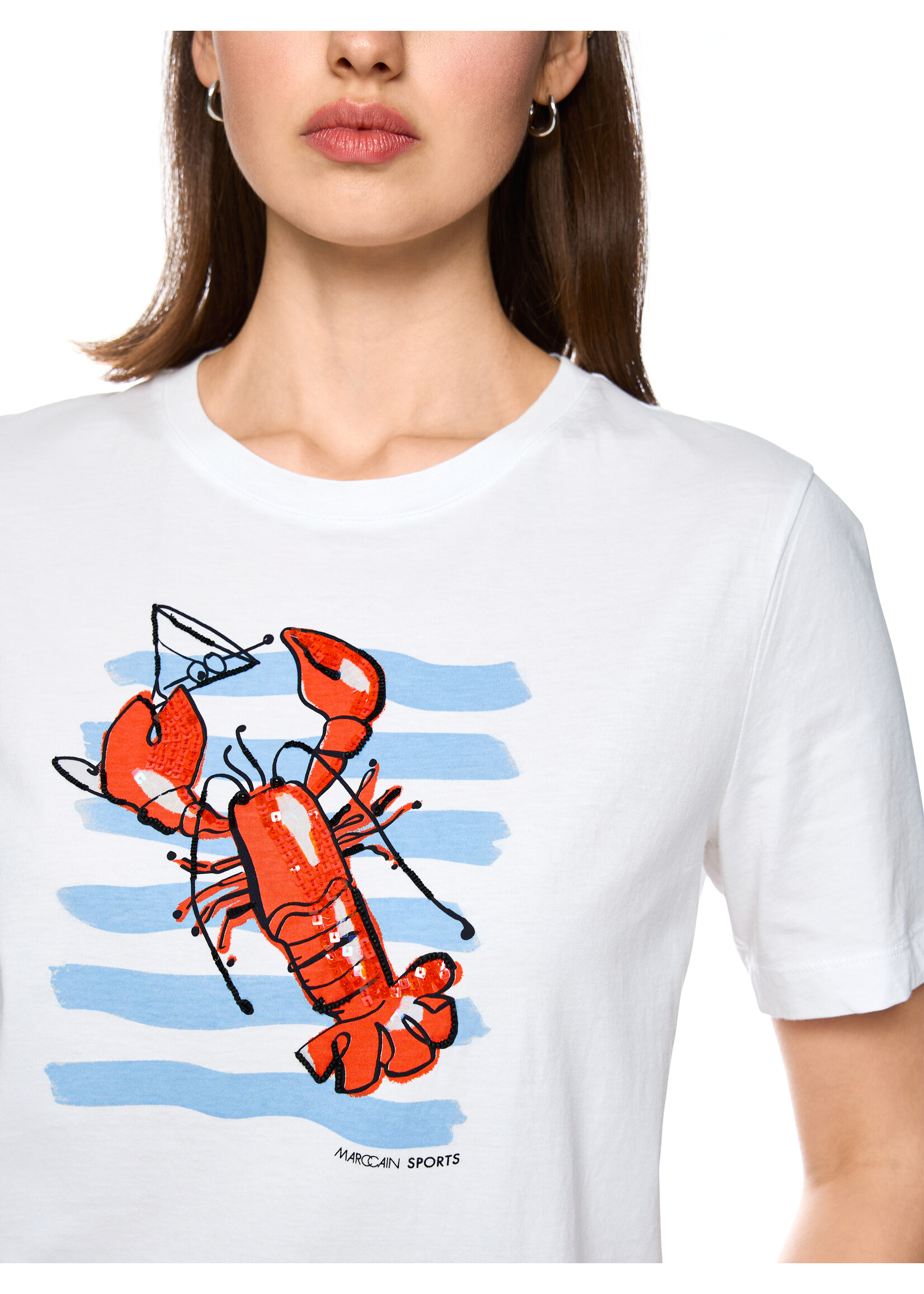 Marccain Sports T-shirt AS 48.20 J70 100