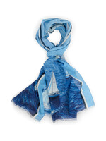Marccain Sports Sjaal met maritiem patroon
