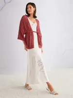 Ajour-cardigan “Rethink Together”