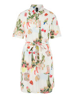 Marccain Sports Blousejurk met korte mouwen en riem