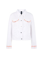 Marccain Sports Spijkerjasje met kleurrijke borduursels