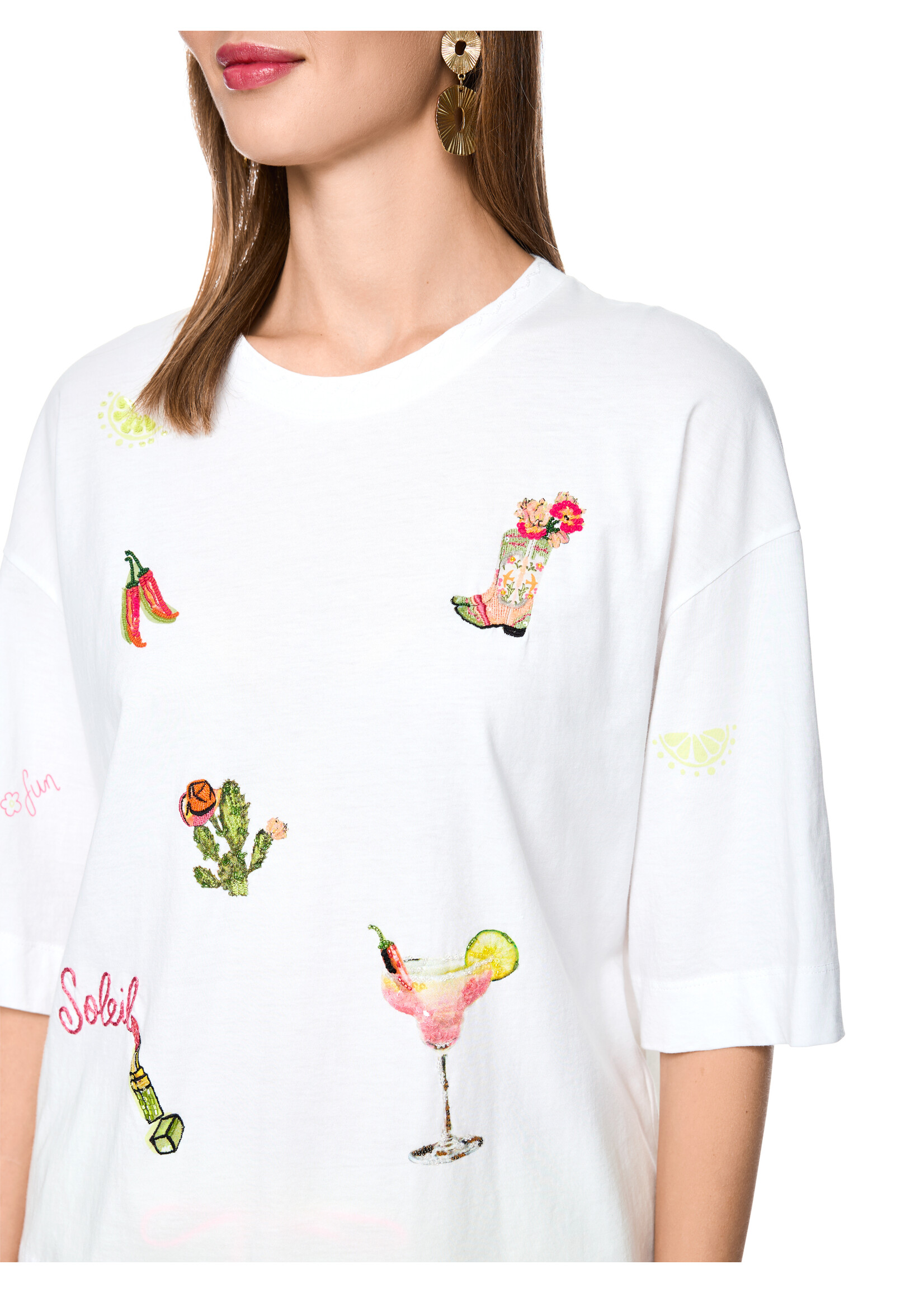 Marccain Sports T-shirt AS 48.64 J86 100