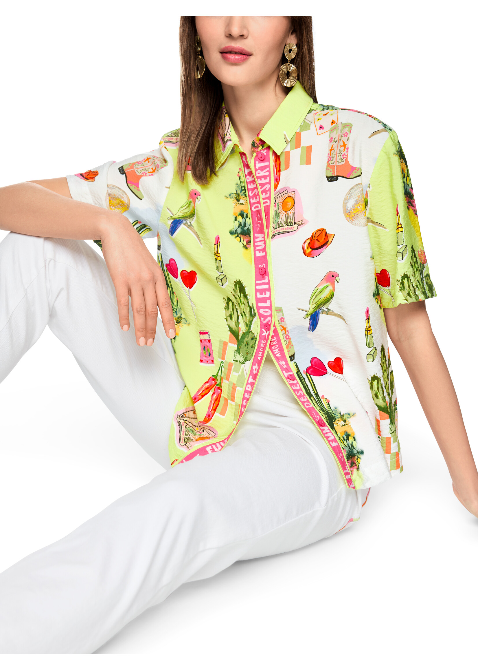 Marccain Sports Blouse AS 51.32 W52 100