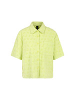 Marccain Sports Blouse met korte mouwen en badstofstructuur