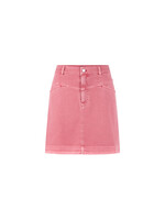 Marccain Sports Mini-jeansrok met open zoom