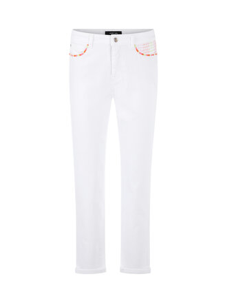 Marccain Sports Jeans RIAD Relaxed Fit met borduursel