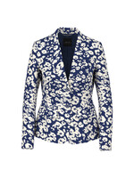 Getailleerde blazer met print