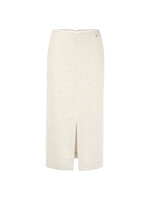 Midirok met bouclélook