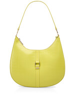 Lederen hobo bag