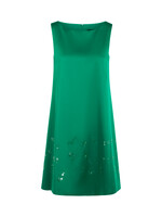 Marccain Glam Satijnen jurk met pailletten