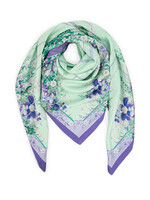 Marccain Glam Zijden sjaal met bloemenprint