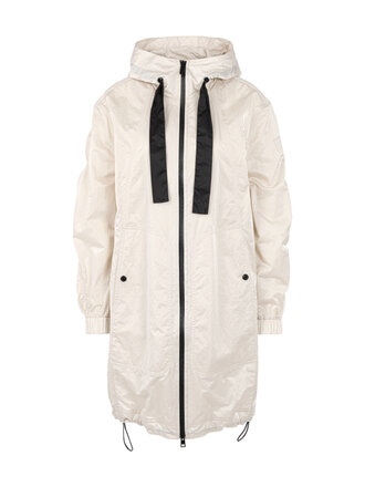 Marccain Sports Glanzende jas met contrasterende details